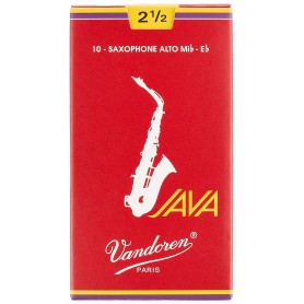 10 Ance Sax Jazz Contralto Java Red Cut N.2,5 paradisesound strumenti musicali on line