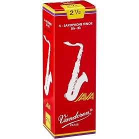 5 Ance Sax Jazz Tenore Vandoren Java Red Cut n.2,5 paradisesound strumenti musicali on line