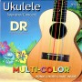 Set corde per Ukulele Multicolor DR UMCSC paradisesound strumenti musicali on line