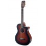 CHITARRA CLASSICA AUDITORIUM CUTEWAY ELETTRIFICATA SUNBURST paradisesound strumenti musicali on line