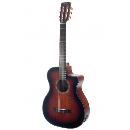 Chitarra Classica Elettrificata Auditorium Cuteway Sunburst paradisesound strumenti musicali on line