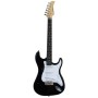 Chitarra elettrica DAYTONA Stratocaster nera paradisesound strumenti musicali on line