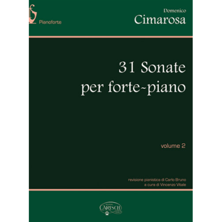 Cimarosa 31 Sonatas Vol. 2 (Vitale/Bruno) paradisesound strumenti musicali on line