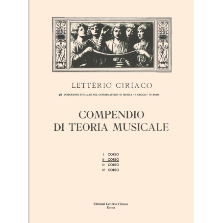 CIRIACO - COMPENDIO DI TEORIA MUSICALE 2 CORSO paradisesound strumenti musicali on line