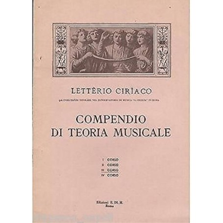 CIRIACO - COMPENDIO DI TEORIA MUSICALE 3 CORSO paradisesound strumenti musicali on line