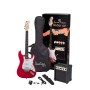 PACK CHITARRA ELETTRICA SOUNDSATION RIDER GP CANDY APPLE RED paradisesound strumenti musicali on line