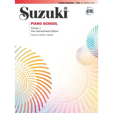 Suzuki piano school v. 1 + CD paradisesound strumenti musicali on line