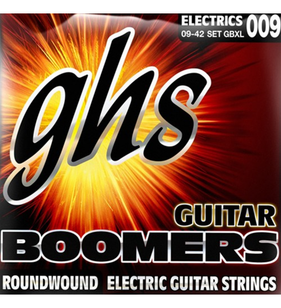 Set per chitarra elettrica GHS Boomers 6 St 009-042 paradisesound strumenti musicali on line