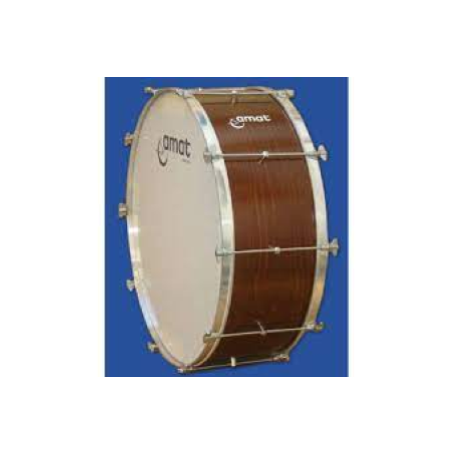 Grancassa banda verniciata noce medio 56cm x 22cm paradisesound strumenti musicali on line