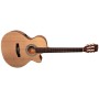 CHITARRA CLASSICA ELETTRIFICATA CUTAWAY CORT CEC1 NATURAL paradisesound strumenti musicali on line