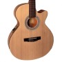 CHITARRA CLASSICA ELETTRIFICATA CUTAWAY CORT CEC1 NATURAL paradisesound strumenti musicali on line