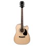 Chitarra Acustica Cutaway Elettrificata con Borsa Cort Ad880Ce Ns paradisesound strumenti musicali on line