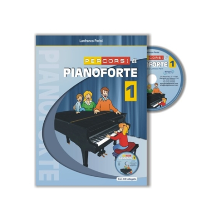 PERCORSI DI PIANOFORTE VOL 1 CON TRACCE AUDIO ONLINE paradisesound strumenti musicali on line