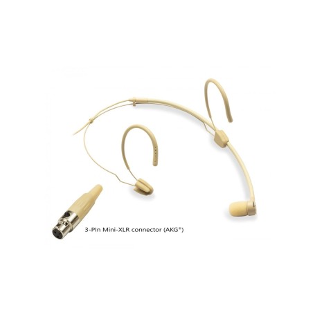 MICROFONO AD ARCHETTO SOUNDSATION VISAGE-C01C BG BEIGE (TIPO AKG) paradisesound strumenti musicali on line