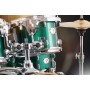 SET BATTERIA ACUSTICA TAMBURO T5 S22 GREEN SPARKLE paradisesound strumenti musicali on line