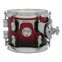 Batteria Acustica PDP by DW Shellset Concept Maple Red to Black Sparkle paradisesound strumenti musicali on line