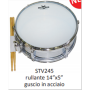 RULLANTE 14" x 5" CROMATO ROADSTER STV245 paradisesound strumenti musicali on line