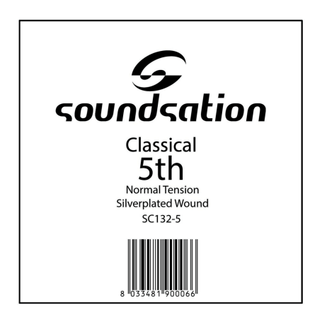 5° CORDA PER CHITARRA CLASSICA SOUNDSATION SC132-5 paradisesound strumenti musicali on line