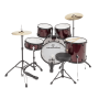 Batteria soundsation edk22b wine red paradisesound strumenti musicali on line