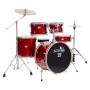 SET BATTERIA T5 ROCK 20" TAMBURO BRIGT RED SPARKLE paradisesound strumenti musicali on line