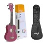 Ukulele soprano viola con borsa STAGG us-violet paradisesound strumenti musicali on line