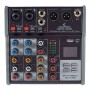 MIXER SOUNDSATION MIOMIX 202M USB/BLUETOOTH 4 CANALI paradisesound strumenti musicali on line