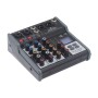 MIXER SOUNDSATION MIOMIX 202M USB/BLUETOOTH 4 CANALI paradisesound strumenti musicali on line