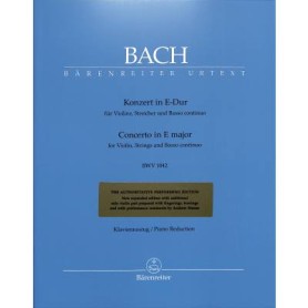 Bach Konzert In E BWV 1042 Violin paradisesound strumenti musicali on line