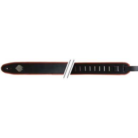 Tracolla per chitarra F&S Comfort Nero / Orange