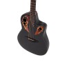 Ovation Celebrity Elite Mid Cutaway Black paradisesound strumenti musicali on line