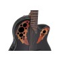 Ovation Celebrity Elite Mid Cutaway Black paradisesound strumenti musicali on line