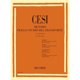 Cesi: Metodo Per Lo Studio Del Pianoforte - Fasc. III