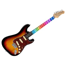 Chitarra elettrica Eko S-300 Sunburst Visual Note paradisesound strumenti musicali on line