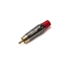 Connettore Rca Quik Lok G/256 M Red Metal Grey