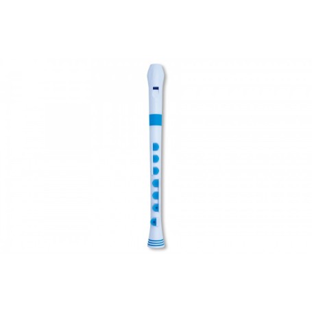 Flauto dolce Nuvo Recorder+ Diteg. tedesca - Bianco/blue paradisesound strumenti musicali on line