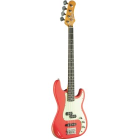 Basso Elettrico Eko Vpj-280 Relic Fiesta Red paradisesound strumenti musicali on line