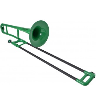 Trombone con bocchino Pbuzz Verde paradisesound strumenti musicali on line