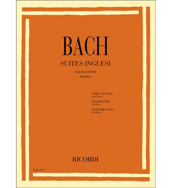 Suites Inglesi - Bach paradisesound strumenti musicali on line