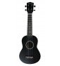 Ukulele Soprano BLACK Pack Pure Tone KUS15 paradisesound strumenti musicali on line