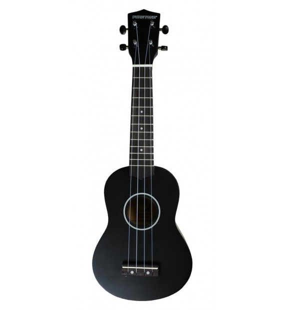 Ukulele Soprano BLACK Pack Pure Tone KUS15 paradisesound strumenti musicali on line