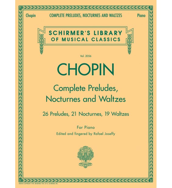 Chopin Complete Preludes, Nocturnes & Waltzes paradisesound strumenti musicali on line