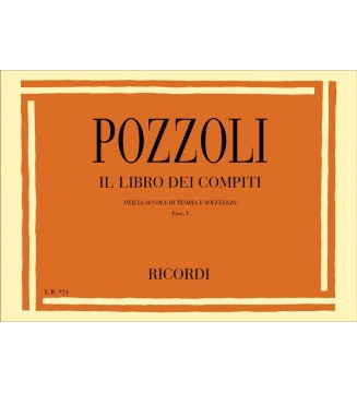 Pozzoli Libro Dei Compiti Per La Scuola Di Teoria E solfeggio 1 paradisesound strumenti musicali on line