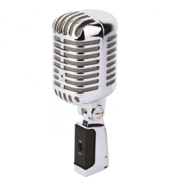 Power Dynamics AG3500 Microphone Retro StyleChrome paradisesound strumenti musicali on line