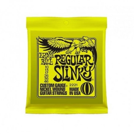 Ernie Ball 2221 Regular Slinky 10/46 paradisesound strumenti musicali on line