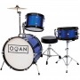 BATTERIA ACUSTICA JUNIOR 3 PEZZI OQAN QPA-3 BLUE paradisesound strumenti musicali on line