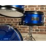 BATTERIA ACUSTICA JUNIOR 3 PEZZI OQAN QPA-3 BLUE paradisesound strumenti musicali on line