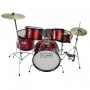 BATTERIA ACUSTICA JUNIOR OQAN QPA-5 RED paradisesound strumenti musicali on line