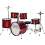 BATTERIA ACUSTICA JUNIOR OQAN QPA-5 RED paradisesound strumenti musicali on line