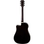 Chitarra Acustica Eko NXT D100CE SEE THROUGH BLACK paradisesound strumenti musicali on line