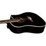 Chitarra Acustica Eko NXT D100CE SEE THROUGH BLACK paradisesound strumenti musicali on line